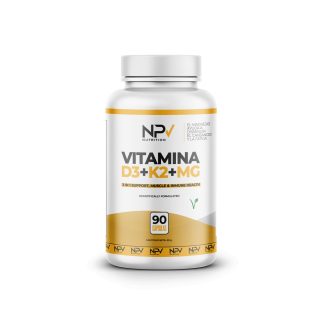 Vit D3 + K2 + Magnesio 90 Vegan caps NPV Nutrition