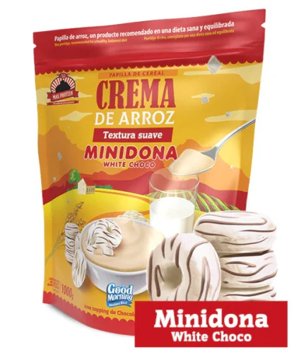 Crema Arroz MINIDONA Chocolate blanco 1 kg