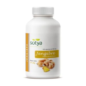 Jengibre 120 cápsulas 430mg SOTYA