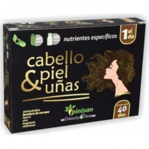 Cabello, piel y uñas 40 Cáps Pinisan