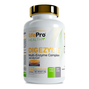 Digezyme 200mg 120 Vegan Caps LifePro