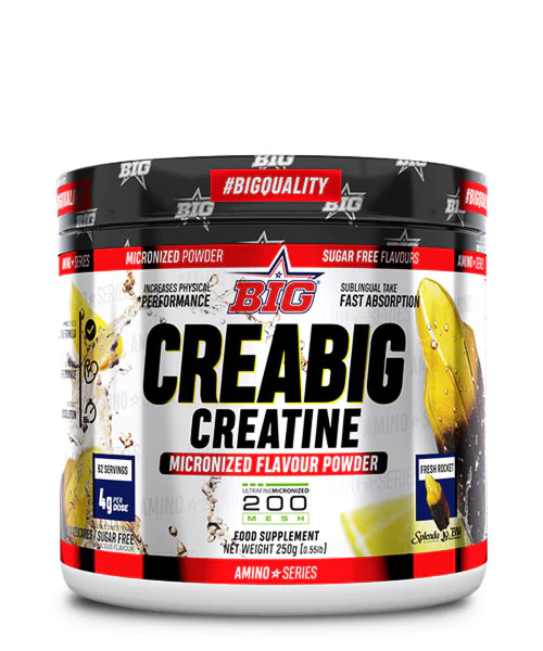Creatina CREABIG 200MESH Varios Sabores 250g BIG - Imagen 10