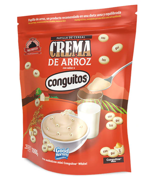 Crema Arroz Conguitos 1 kg Max Protein - Imagen 2