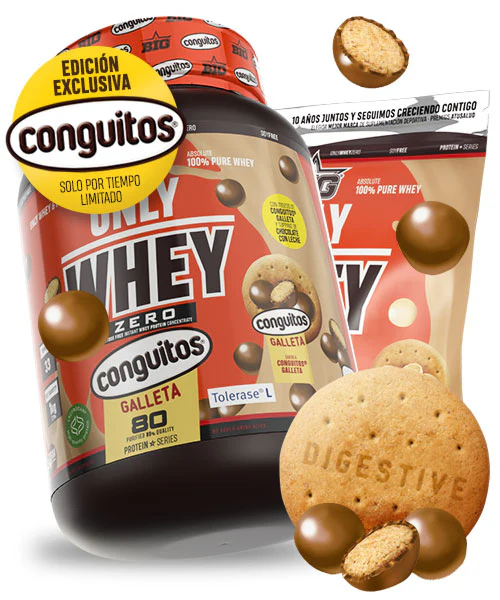 ONLY WHEY ZERO sabor CONGUITOS® GALLETA - Imagen 2