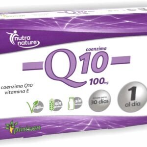 Coenzima Q10 100mg con Vitamina E 30 Cáps Pinisan