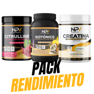 Pack Rendimiento – Isotónico NPV + Citrulline Malate + Creatina Creapure 250g