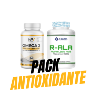 Pack antioxidante Omega 3 - R-ALA