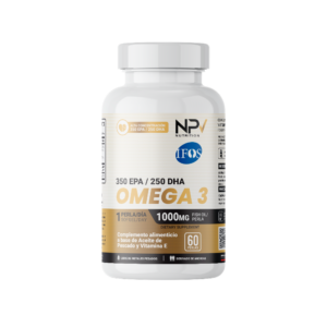 Omega-3 EPA DHA 1000 mg con Sello IFOS de NPV Nutrition