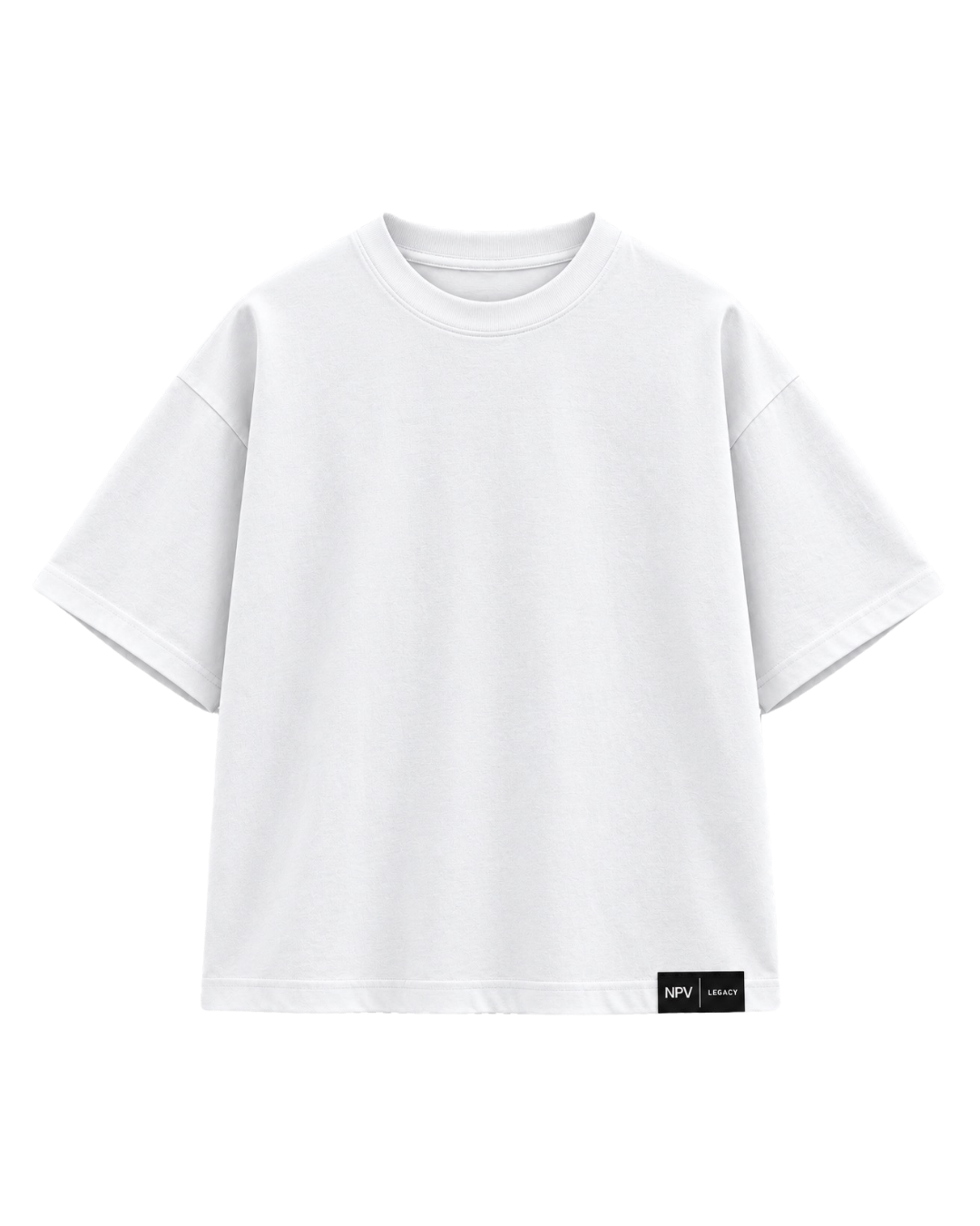 Camiseta Oversize NPV Balanced — Blanca