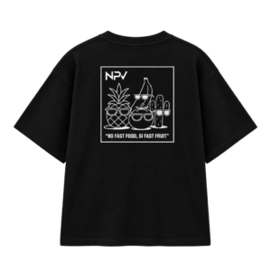 Camiseta NPV Fast Fruit -  Negra