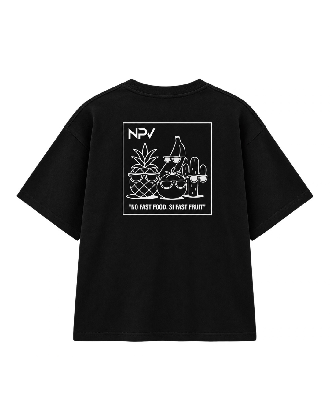 Camiseta NPV Fast Fruit - Negra