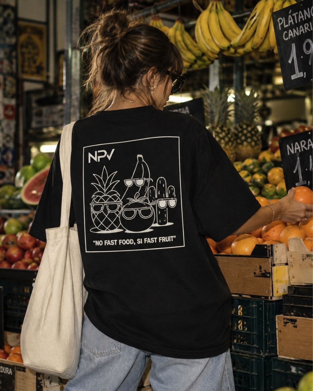 Camiseta NPV Fast Fruit - Negra - Imagen 3