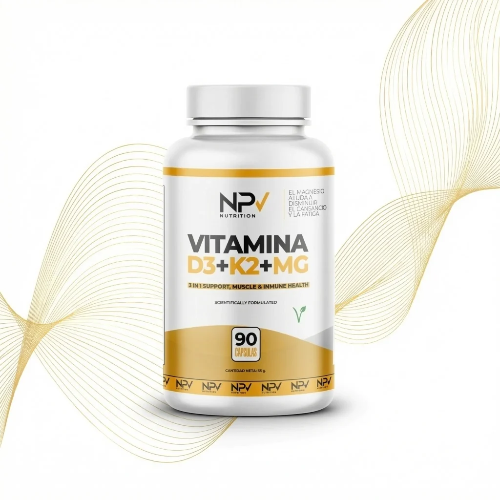 Vitamina D3 + K2 + Magnesio 90 Vegan caps NPV Nutrition